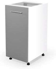 VENTO D-40/82 lower cabinet, color: white / light grey