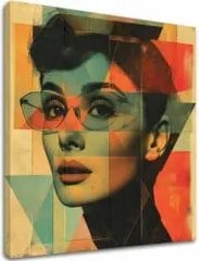 Audrey Hepburn obraz na plátne - Nezabudnuteľná krása