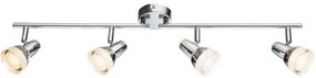 Globo 56134-4 - LED Bodové svietidlo ALASKA 4xLED/4W/230V lesklý chróm