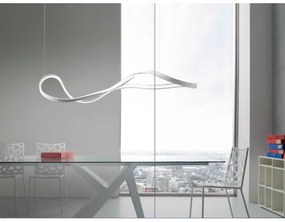 Redo 01-1531 - LED luster na lanku NUBO LED/43W/230V biely