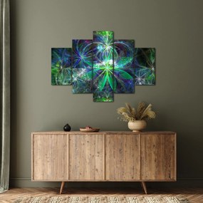 Obraz - Abstraktné geometrické tvary (150x105 cm)