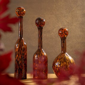 Dekoratívna váza ISLA 14x60 CM oranžová