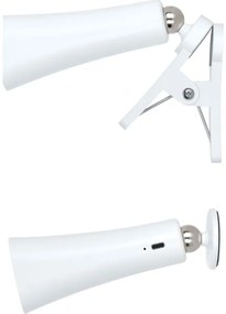Retlux - LED stmievateľná nabíjacia lampa 3 v 1 LED/3 W/5 V/1200 mAh biela
