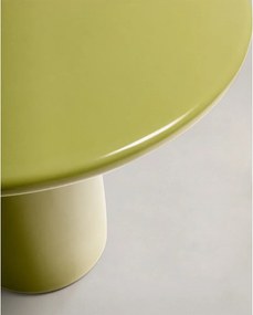 Betónový okrúhly Záhradný konferenčný stolík ø 65 cm Albanella – Kave Home