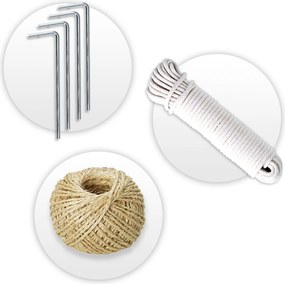 Záhradný fóliový tunel Plonos 3 x 2 m (6 m²) 4910-B