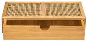 WENKO 25603100 – Organizér ALLEGRE 28x14 cm hnedý