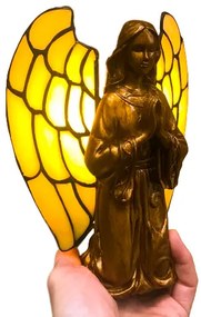 Dekoratívna tiffany lampa 20 cm ANJEL