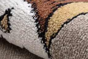 Dywany Łuszczów, Detský kusový koberec Fun Forester beige, 80x150, viacfarebná, detská izba