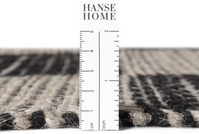 Kusový koberec Handloom 106333 Rex White Black, 120x170, čiernobiela, chodba / predsieň, Hanse Home