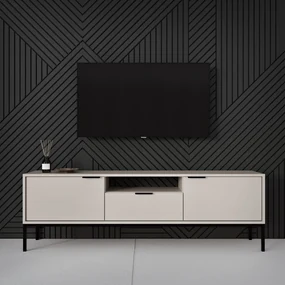 TV komoda 135 AUSTIN kašmír/ čierna