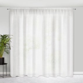 ZÁCLONA NA PÁSKE REBECCA 350X250 CM KRÉMOVÁ