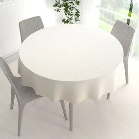 Biante Teflónový okrúhly obrus TF-131 Šampaň bez vzoru Ø 80 cm