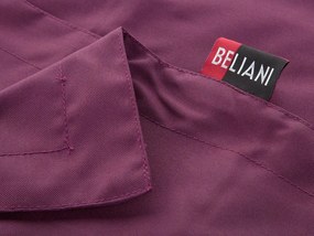 Sedací vak XL 140 x 180 cm fialový FUZZY Beliani