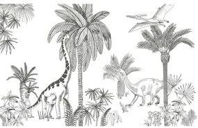 Detská tapeta 400 cm x 248 cm Jurassic Period – Lilipinso