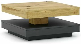 Konferenčný stolík Peoria, dub artisan / antracit