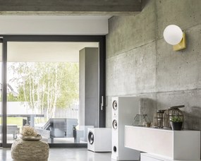 Toolight Toolight, nástenná lampa 1xE27 APP1009-1W, zlatá, OSW-05550