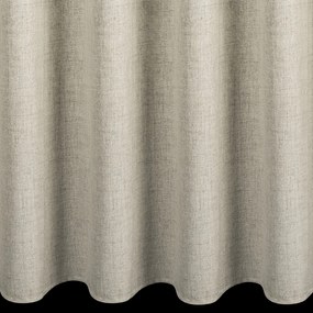ZÁVES NA KRÚŽKOCH LINDA 140X250 CM TMAVOBÉŽOVÁ