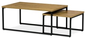 Autronic BONTEC Konferenčný stolík 100x60cm, mdf, dub, CT-619 OAK Farba: Prírodné