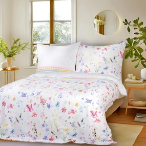 RENFORCÉ OBLIEČKY RIVAL EXCLUSIVE 200X220 CM, 2KS 70X80 CM KVETY