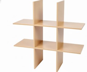 Nástenná polica SHELVIX 55 cm - viac farieb Farba: Béžová