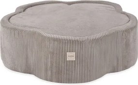 Suchý bazén kvietok s podložkou – béžový menčester 95×30 cm + 200 guličiek