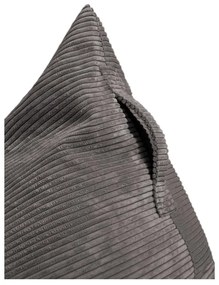 Tmavosivý menčestrový detský sedací vak Razzy – SLOWDOWN