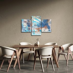 Obraz - Zrodený na jazdu, modré tóny (90x60 cm)