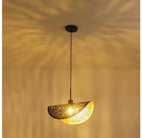 Luster na lanku 1xE27/15W/230V čierna