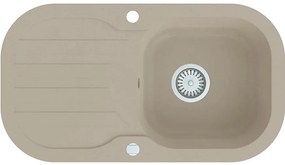 Granitový drez 1K 780x435 béžový