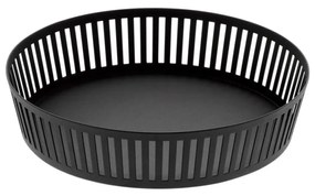 Čierna misa na ovocie YAMAZAKI Tower, ⌀ 25 cm