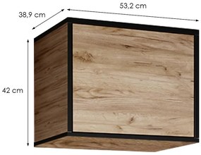 Nadstavec Eden 1d Zlatý Craft dub