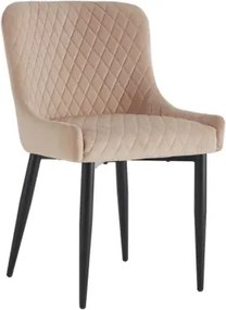 Jedálenská stolička Charlotta, béžová látka%