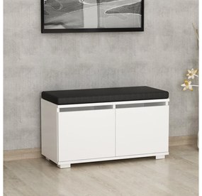 Botník (skrinka na topánky) Vabite 2 (biela). Akcia -20%. Vlastná spoľahlivá doprava až k Vám domov. 1094586