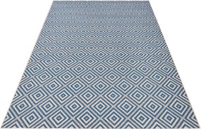 Hanse Home, AKCIA: 140x200 cm Kusový koberec Meadow 102468 Blue – na von aj na doma, modrá, chodba / predsieň