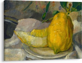 Obraz - French 19th Century, Melon and Lemon, reprodukcia (70x50 cm)