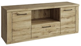 TV stolík DORSI 2D1S/135, dub Navarra