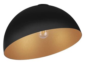 LED čierno-zlaté dizajnové stropné svietidlo Onia 40