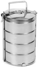 Orion Nerezový obedár 4 poschodia, 1 l, 4 poschodia