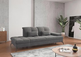XXXLutz LEŇOŠKA, textil, sivá Sit & More - Online Only obývacie izby - 000144011590