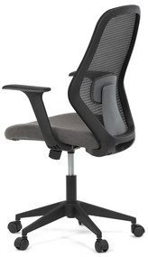 Autronic BONTEC Kancelárska stolička, hojdací mechanizmus, čierna sieťovina, KA-V3149 BK Farba: Čierna