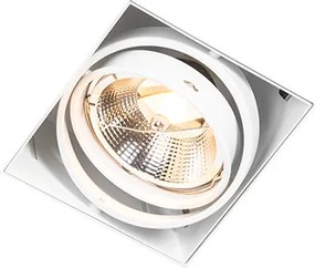 Zapustené bodové svetlo biele GU10 AR111 bez rámu nastaviteľné - Oneon