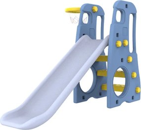 RAMIZ Záhradná šmykľavka s hojdačkou a basketbalovým košom ZOG.TB-201A