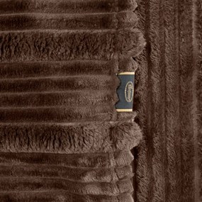 Deka NINA tmavohnedá