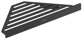 Hansgrohe AddStoris rohová polička vo farbe matná čierna 41741670