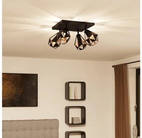 Eglo 43718 - Bodové svietidlo CARLTON 4xE27/40W/230V