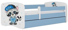 Detská Posteľ. Babydreams+Sz+M Modrá 70x140 medvedík čistotný