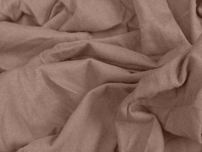 Jersey plachta EXCLUSIVE svetlohnedá 180x200 cm, 100% bavlna
