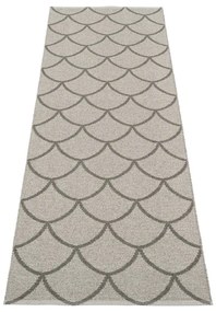 Sivý vnútorný a vonkajší behúň 70x225 cm Kotte Charcoal – Pappelina