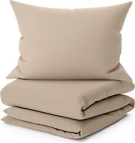 Krepové obliečky STANDO svetlohnedé Rozmer obliečky: 70 x 90 cm | 140 x 200 cm