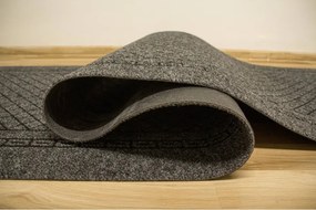 Protišmykový rohožkový behúň Way 402 sivý - Výpredaj